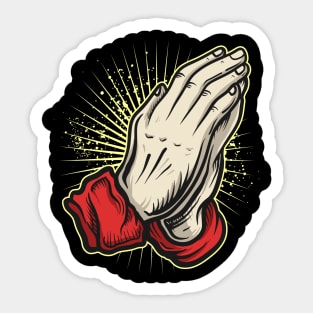 pray Sticker